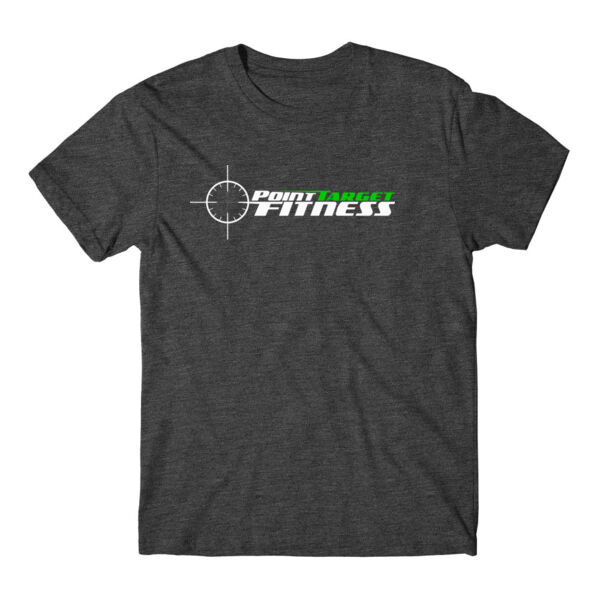 PTF LOGO CENTER CHEST - PREMIUM MEN'S/UNISEX S/S TEE - CHARCOAL HEATHER Thumbnail