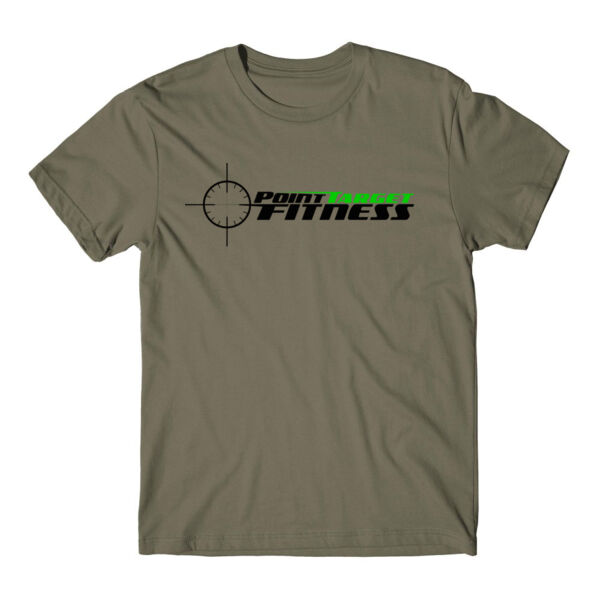 PTF LOGO CENTER CHEST - PREMIUM MEN'S/UNISEX S/S TEE - MILITARY GREEN Thumbnail